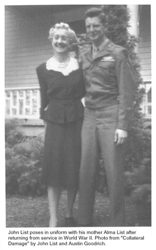 John and Alma List pose for a photo after his service in WWII.