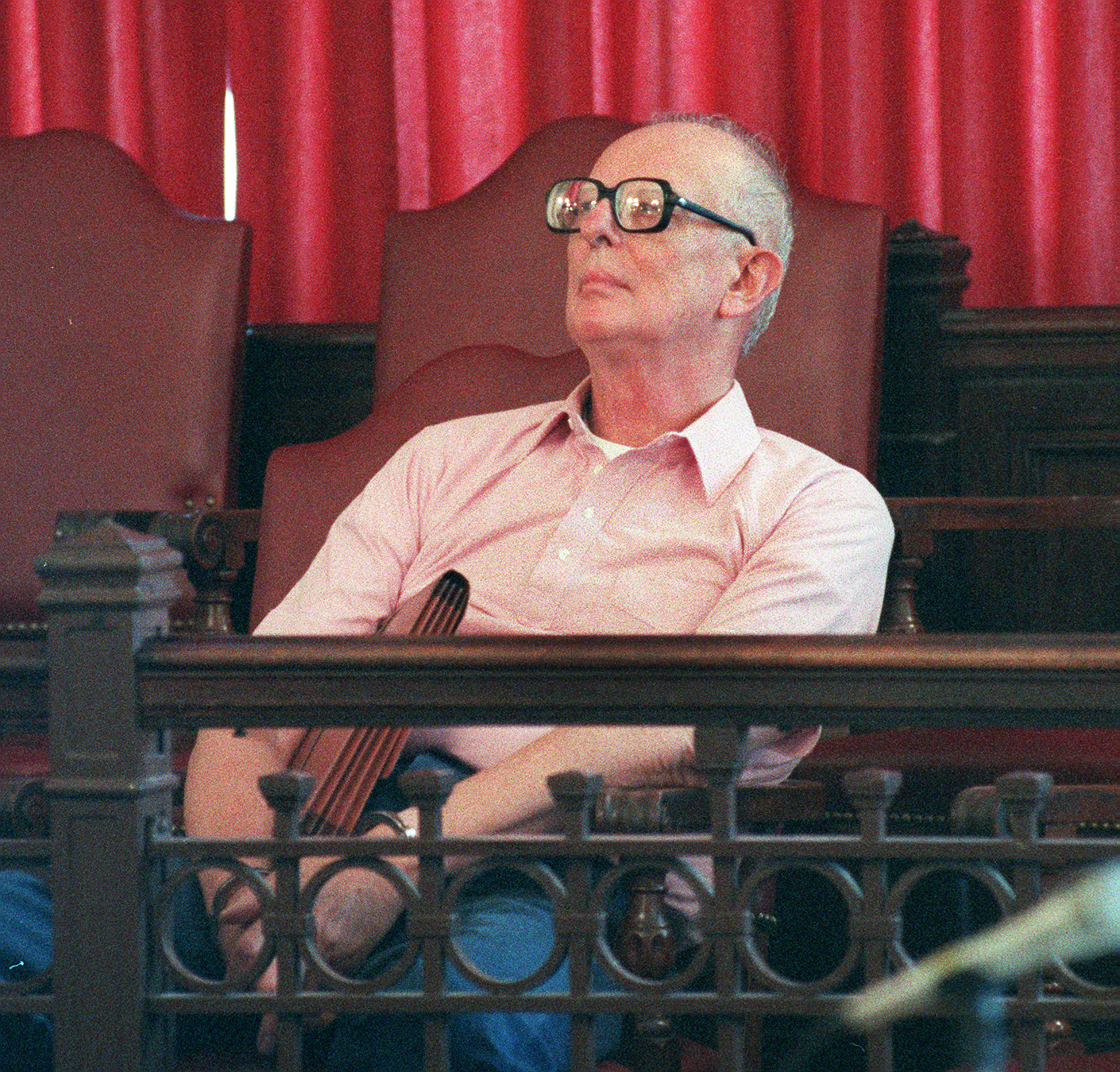 John List at his appeal hearing